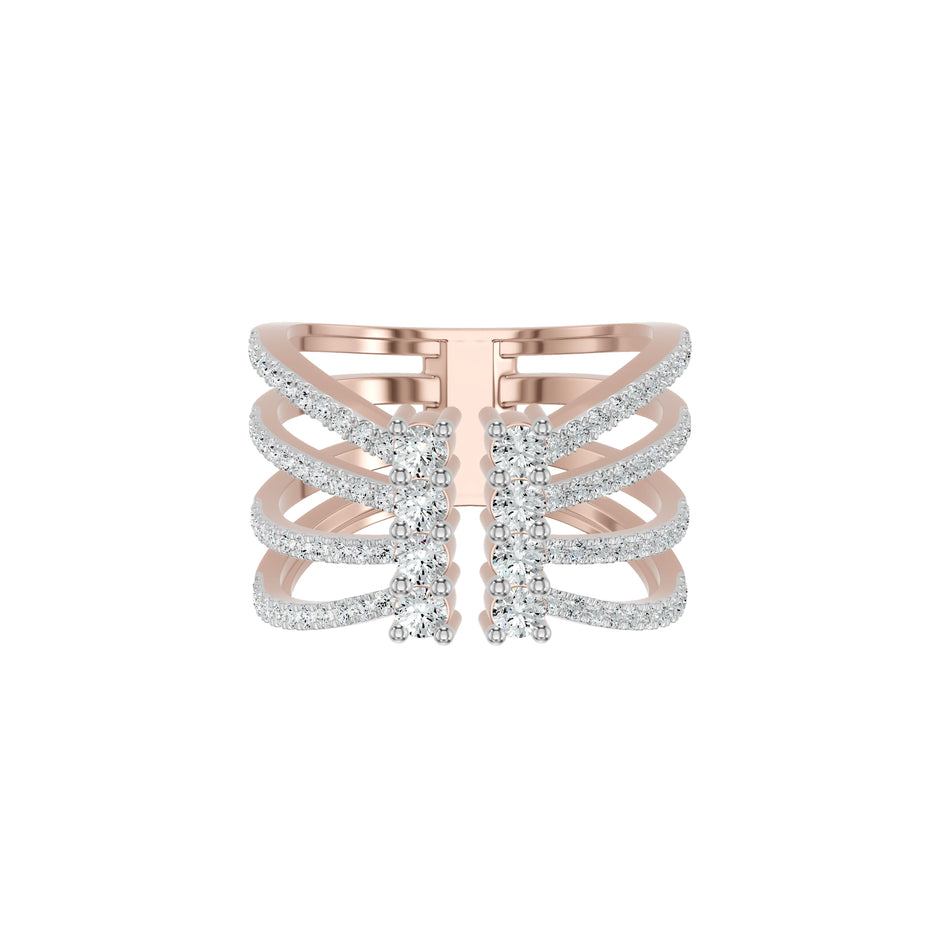 DLR002437 18 KT / Rose Gold / 18