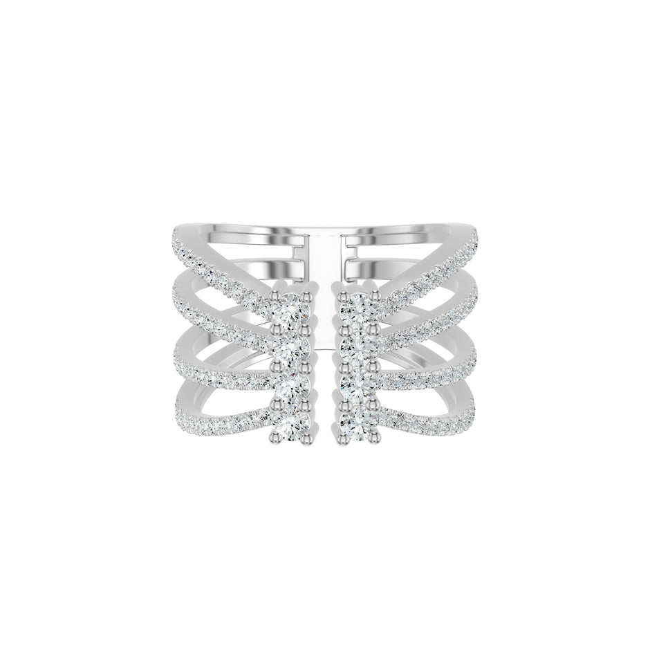 DLR002437 18 KT / White Gold / 18