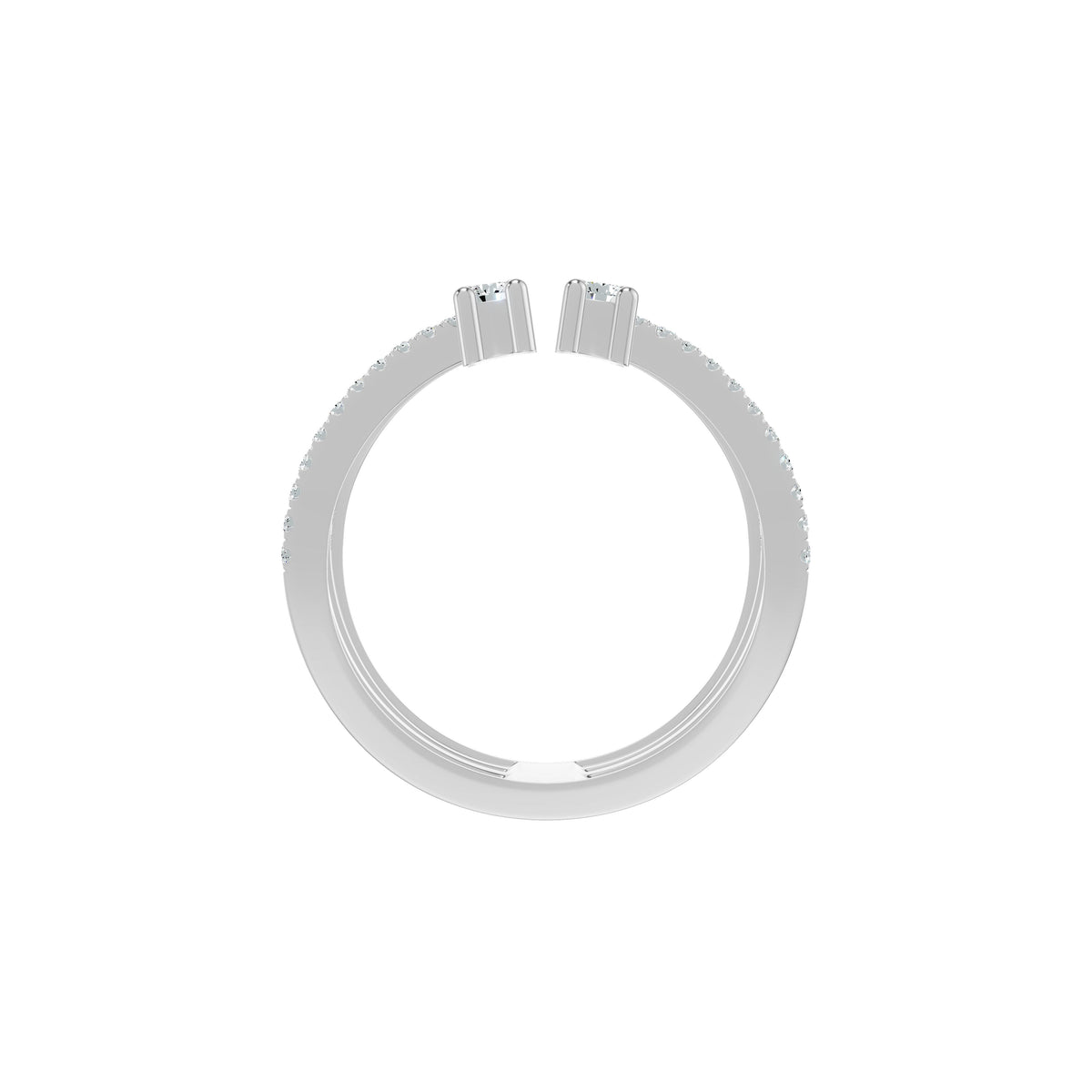 DLR002437 18 KT / White Gold / 18