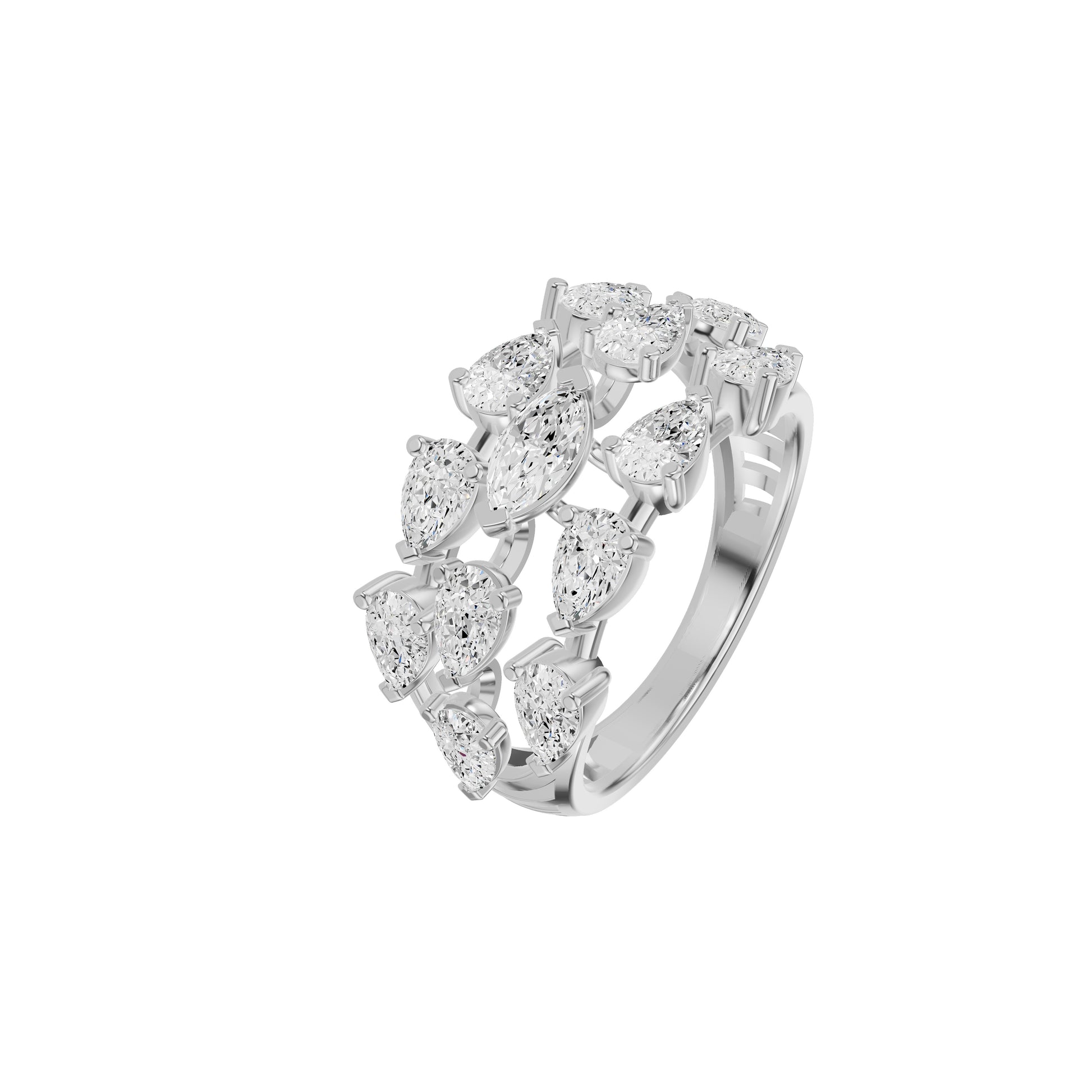 DLR002438 18 KT / White Gold / 18