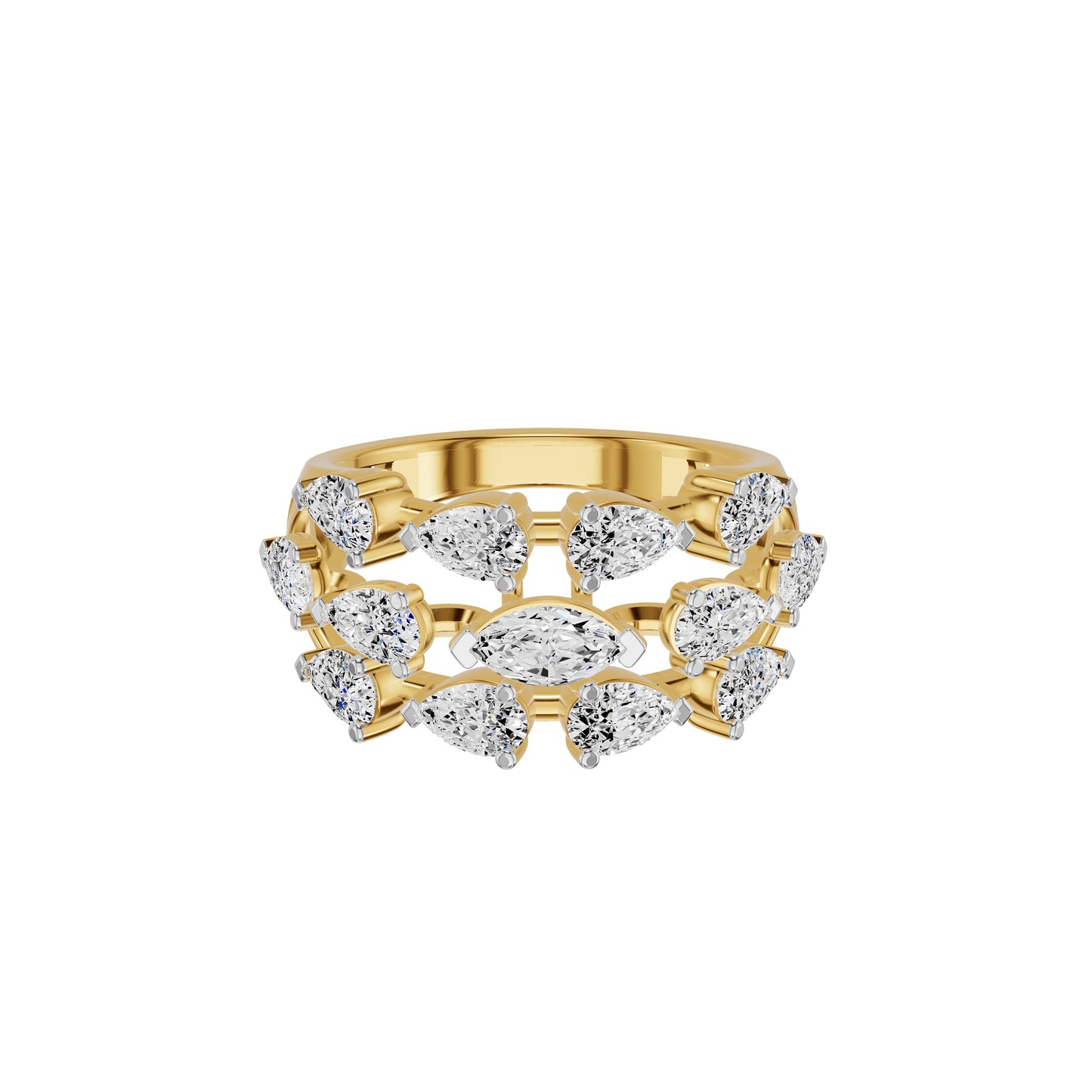 DLR002438 18 KT / Yellow Gold / 18