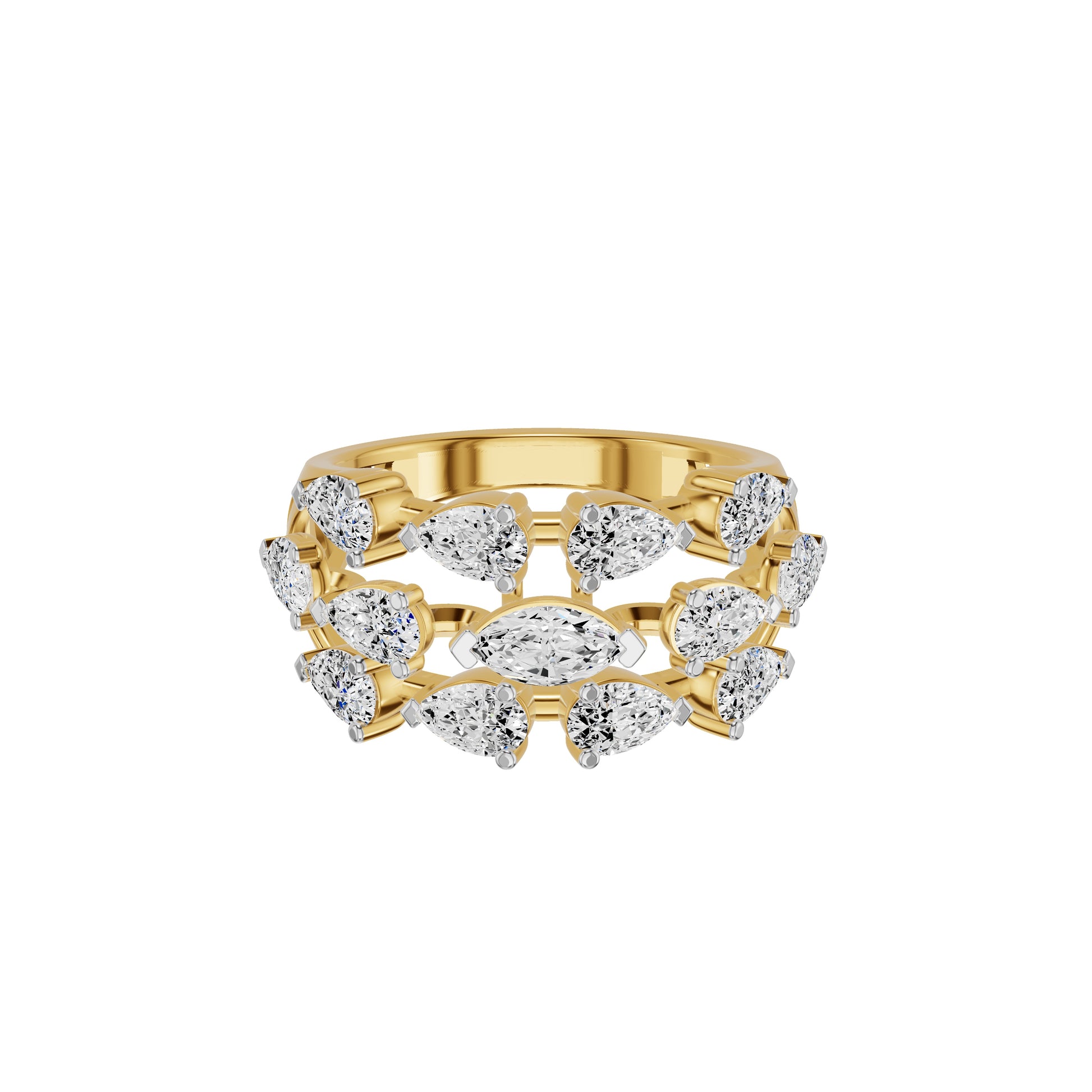 DLR002438 18 KT / Yellow Gold / 18
