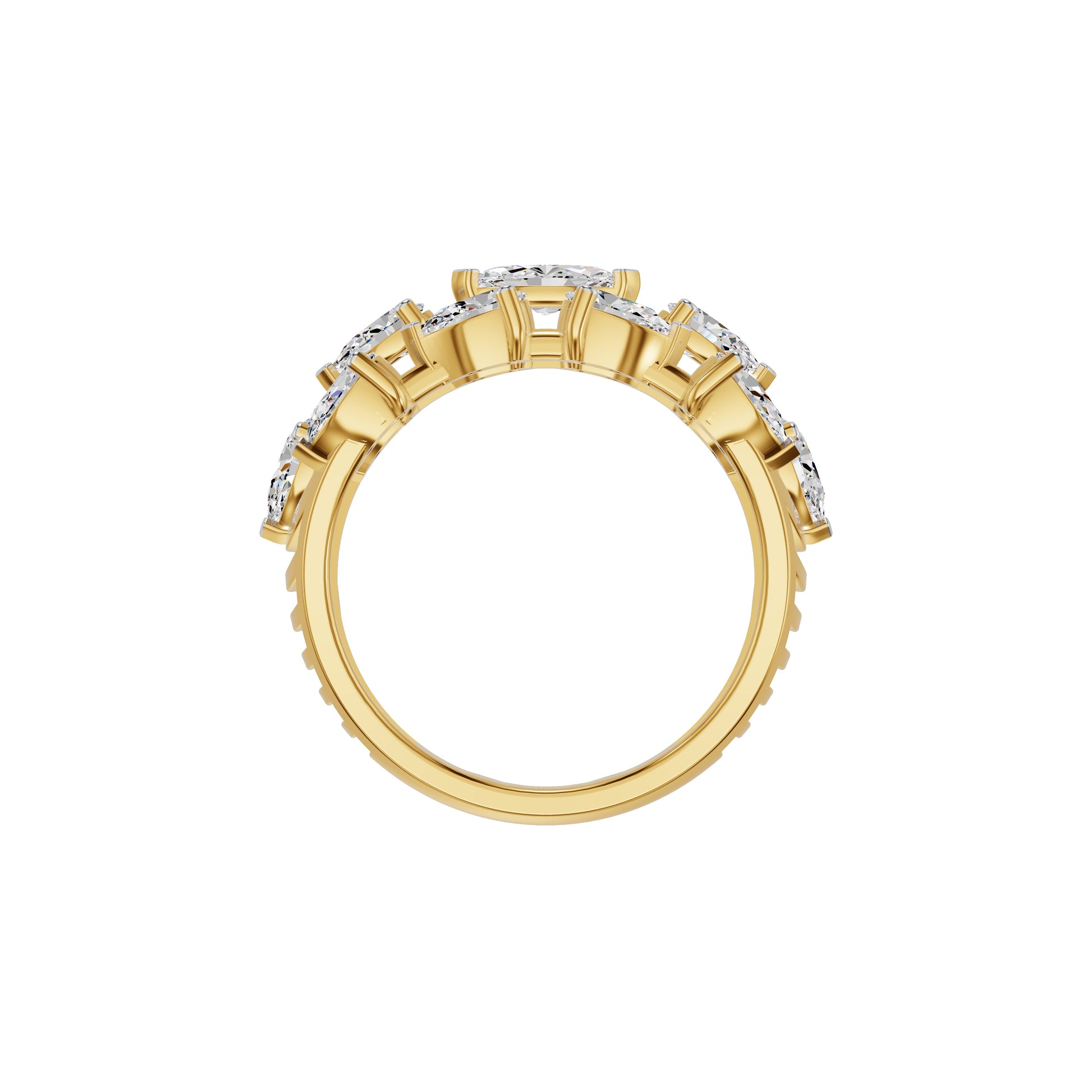 DLR002438 18 KT / Yellow Gold / 18
