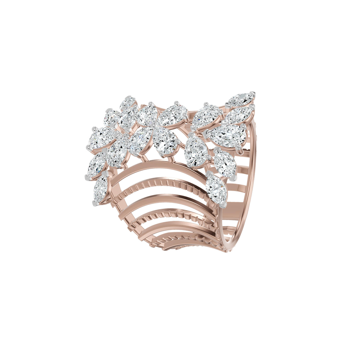 DLR002439 18 KT / Rose Gold / 18