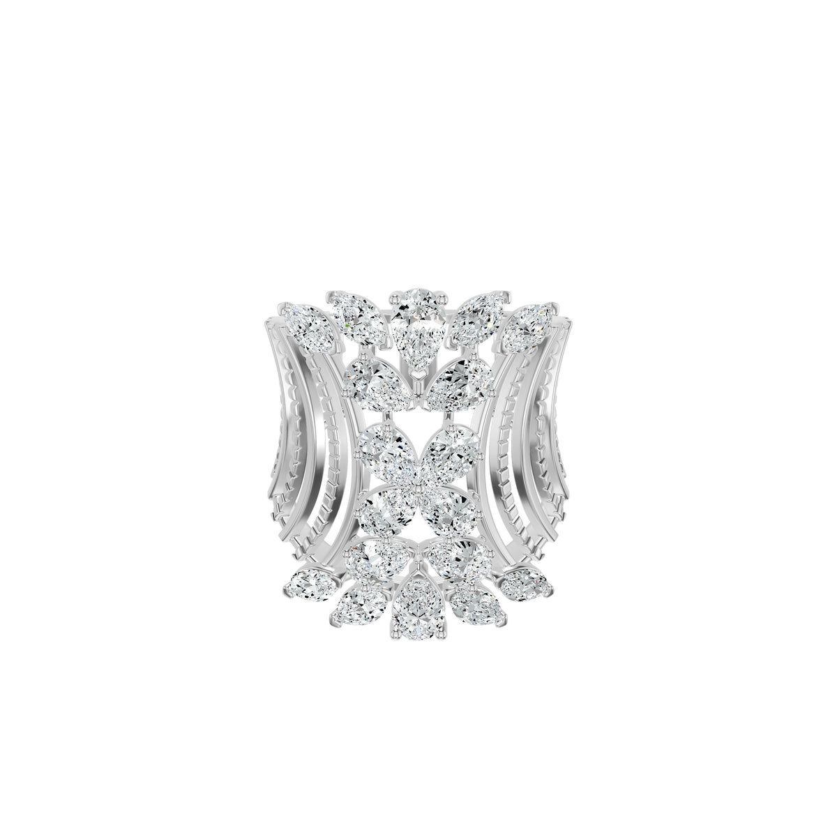 DLR002439 18 KT / White Gold / 18