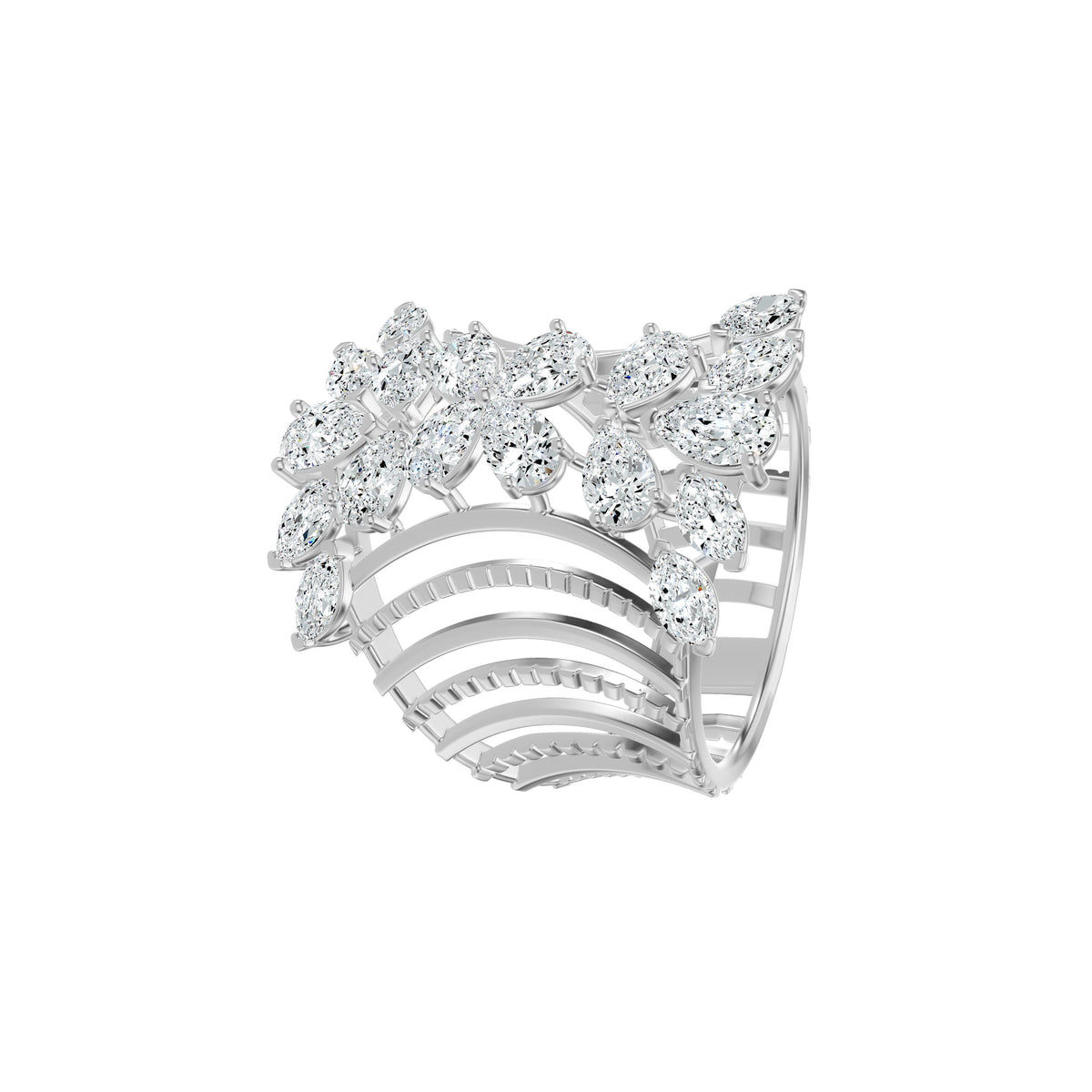 DLR002439 18 KT / White Gold / 18
