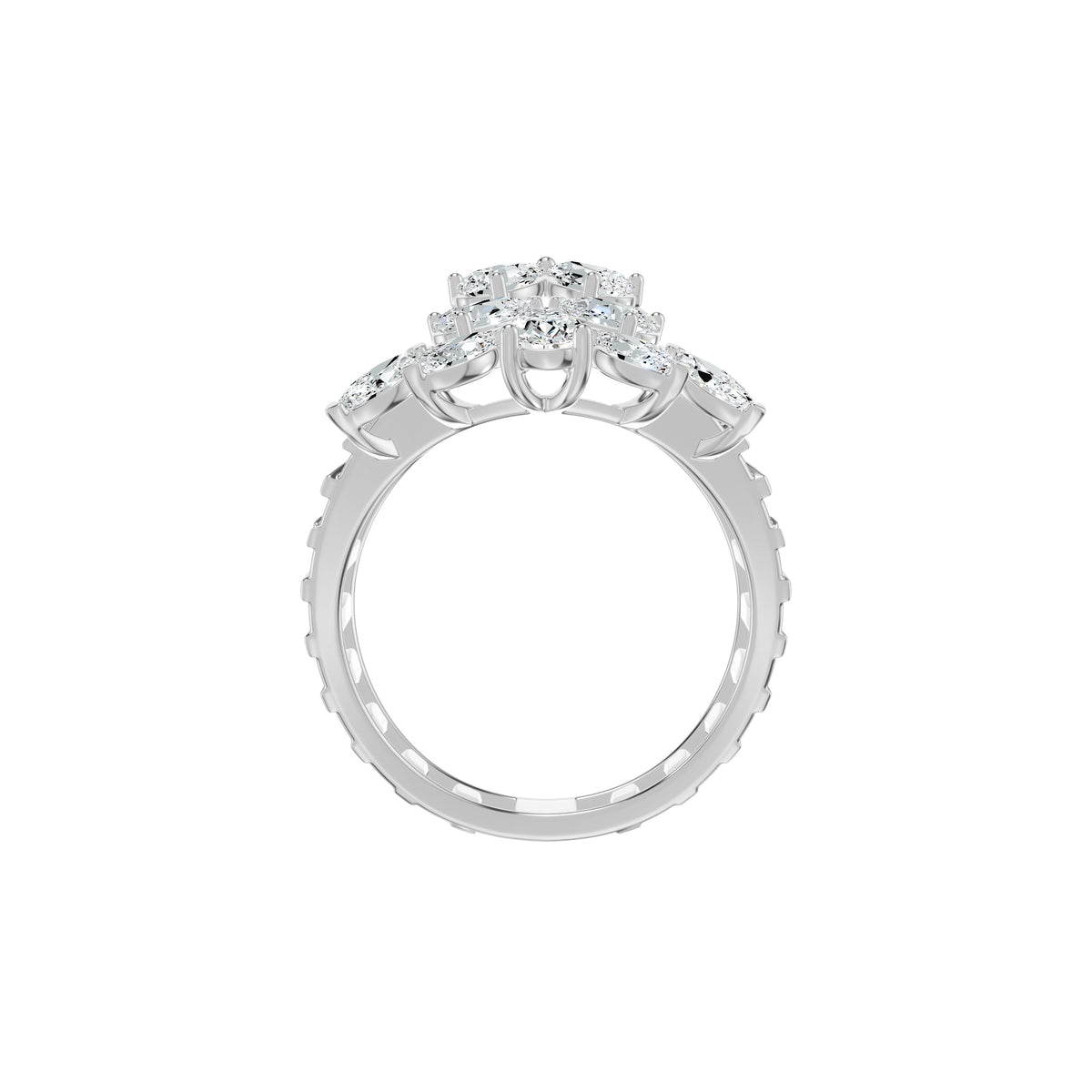 DLR002439 18 KT / White Gold / 18