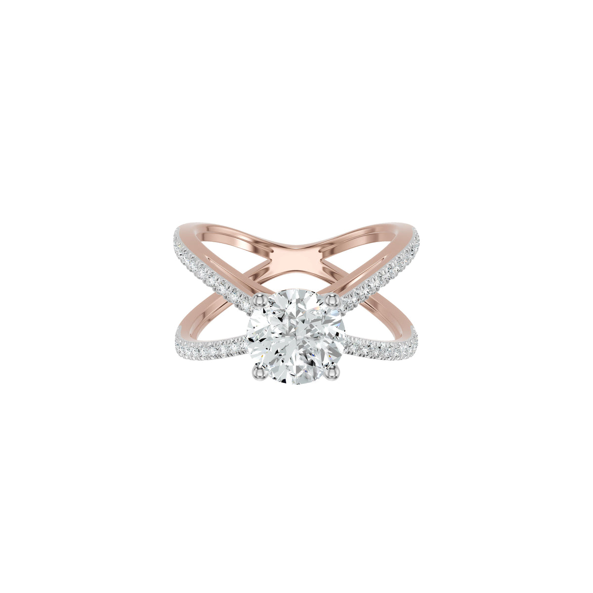 Aurevienne Bow Diamond Ring