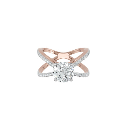 Aurevienne Bow Diamond Ring