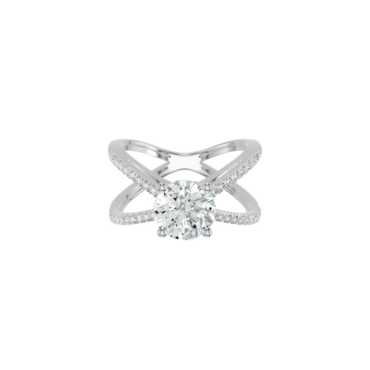 Aurevienne Bow Diamond Ring
