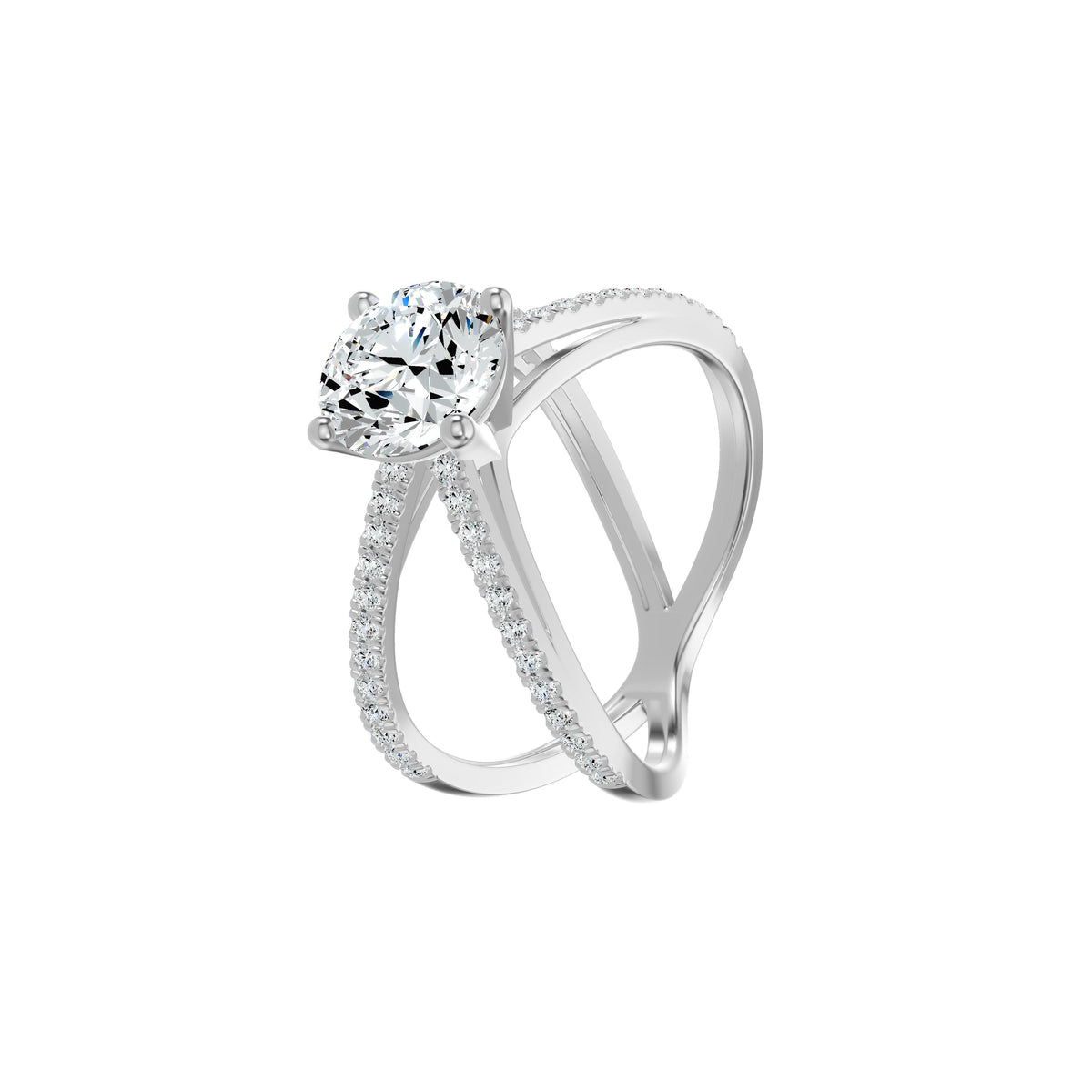 DLR002440 18 KT / White Gold / 18