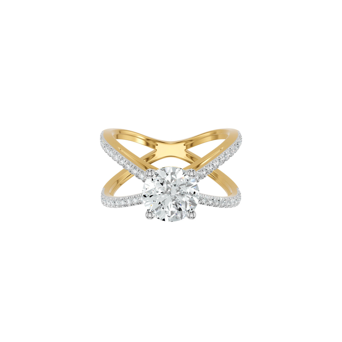 Aurevienne Bow Diamond Ring