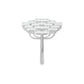 DLR002441 18 KT / White Gold / 18