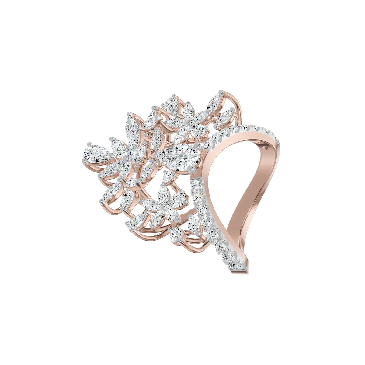 DLR002442 18 KT / Rose Gold / 18