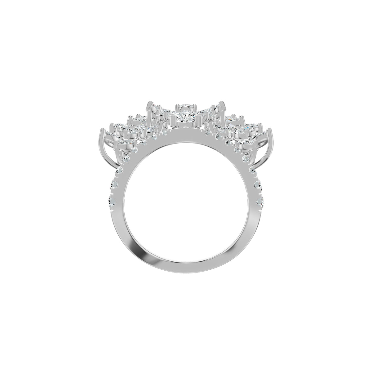 DLR002442 18 KT / White Gold / 18