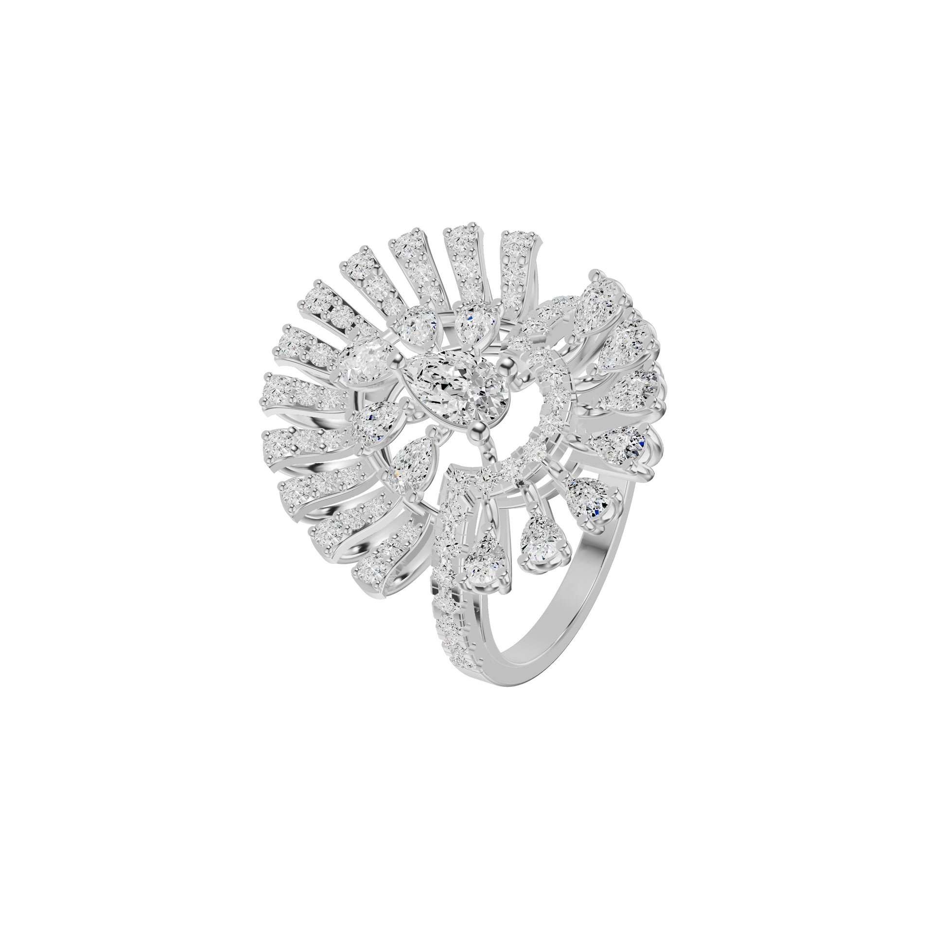 DLR002443 18 KT / White Gold / 18