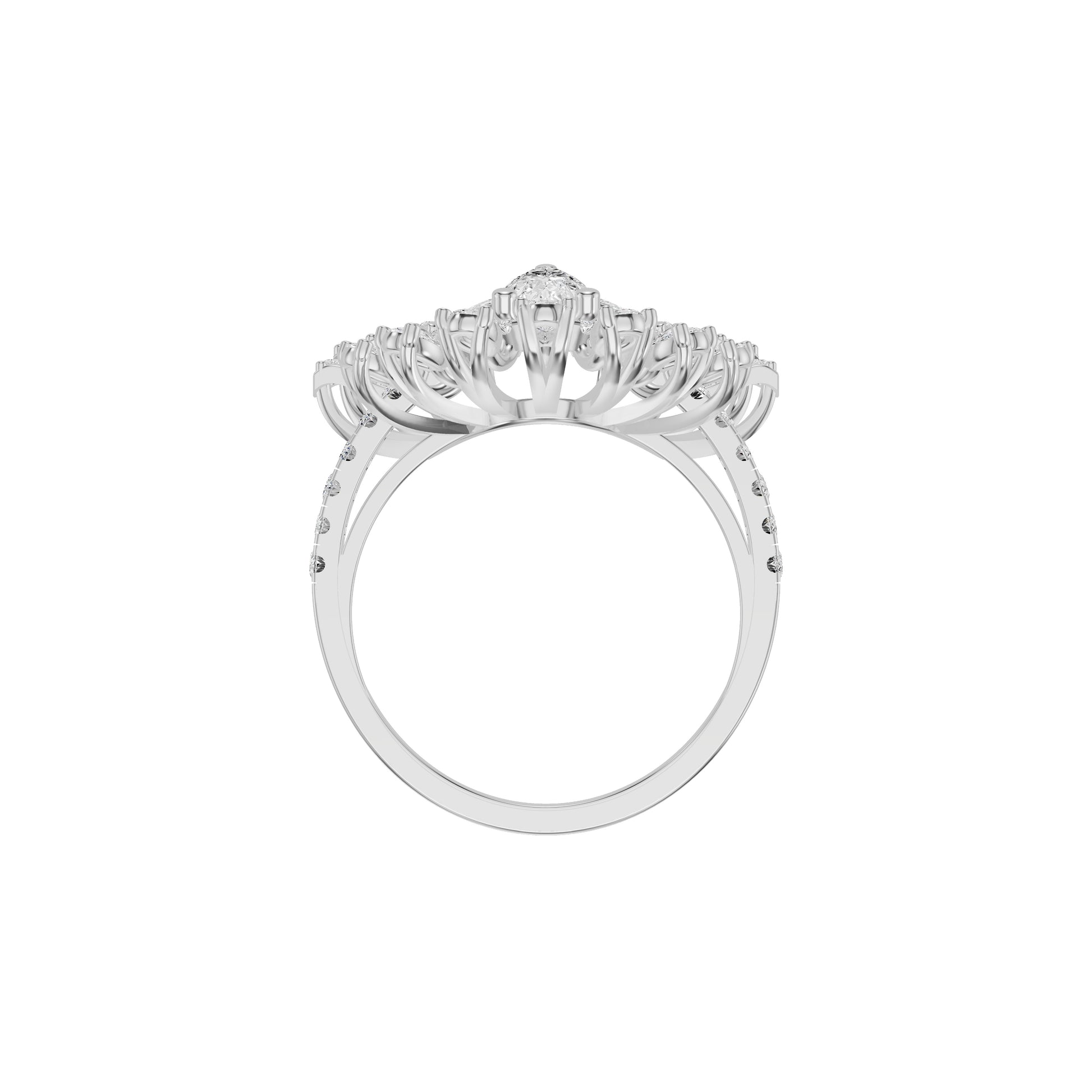 DLR002443 18 KT / White Gold / 18