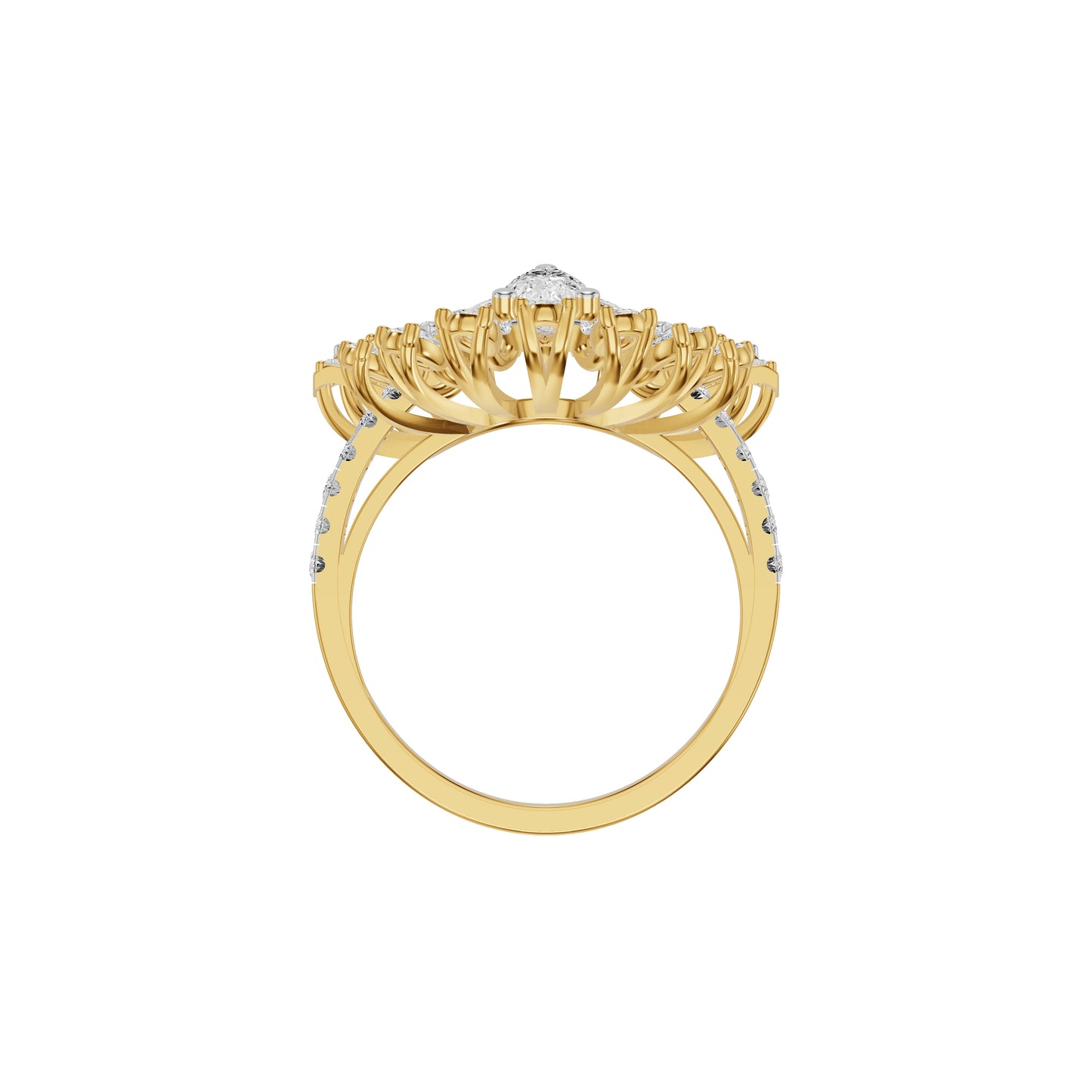 DLR002443 18 KT / Yellow Gold / 18
