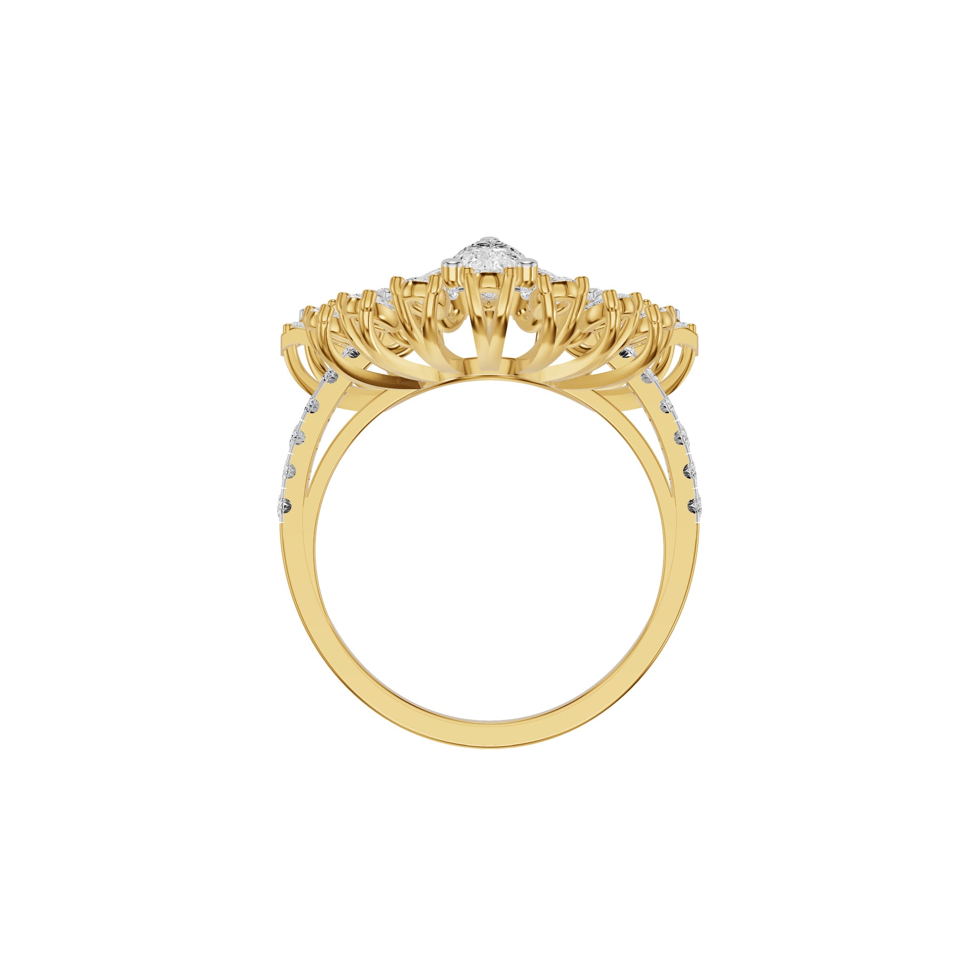 DLR002443 18 KT / Yellow Gold / 18