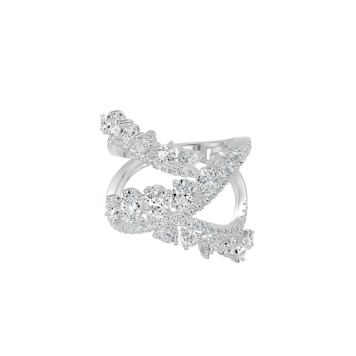 DLR002444 18 KT / White Gold / 18