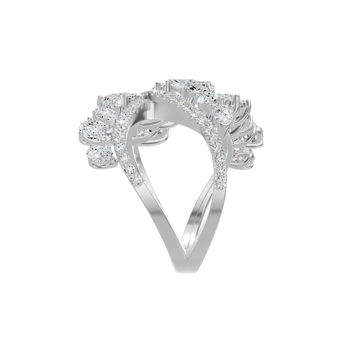 DLR002444 18 KT / White Gold / 18