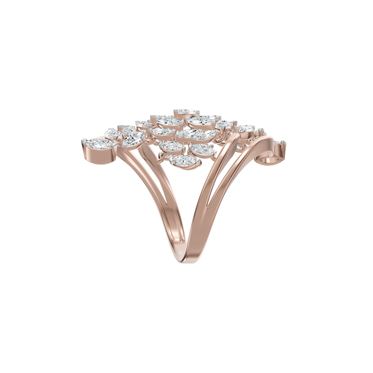 DLR002445 18 KT / Rose Gold / 18