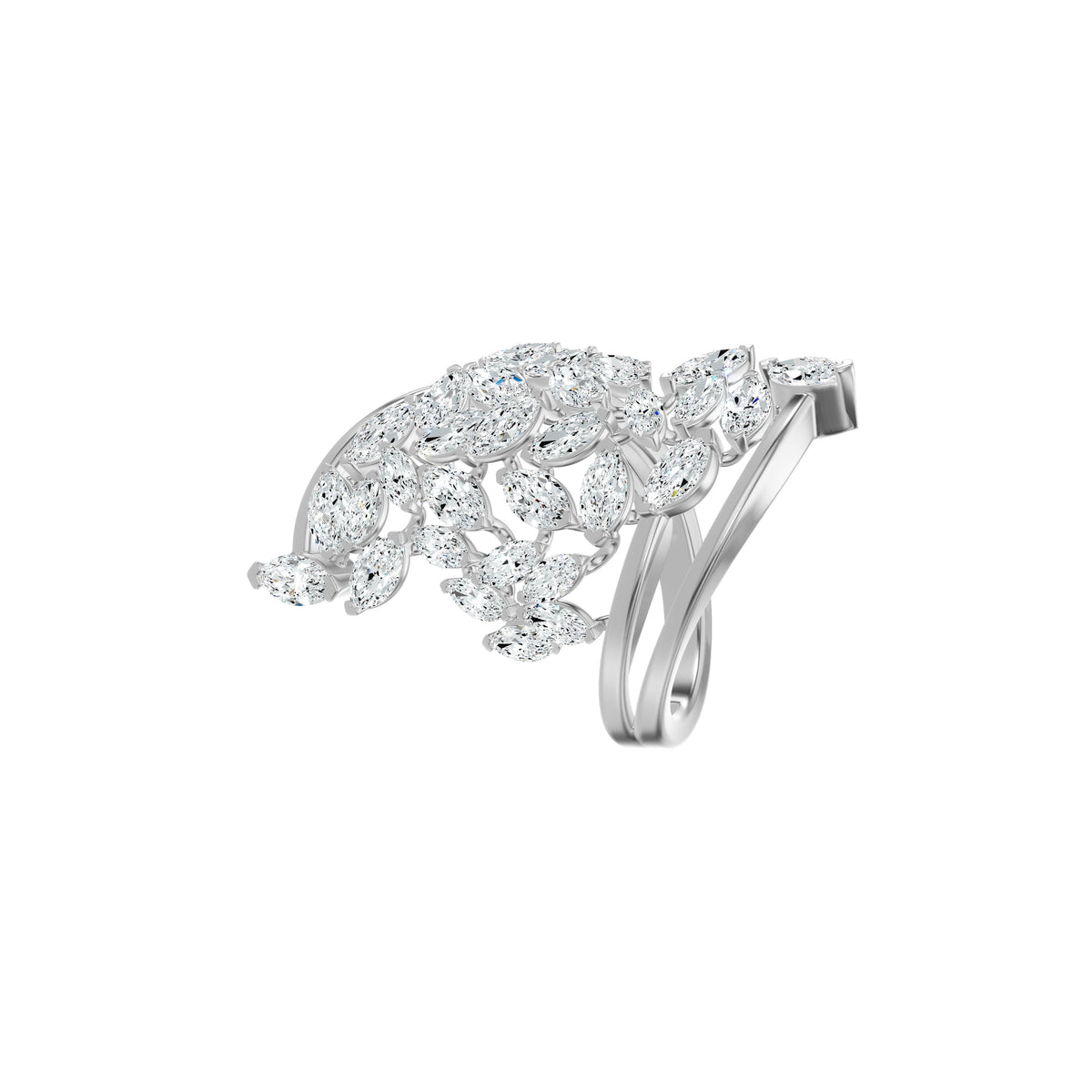 DLR002445 18 KT / White Gold / 18
