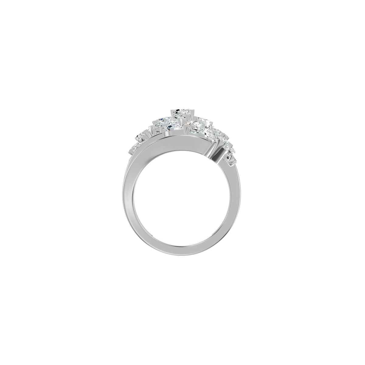 DLR002445 18 KT / White Gold / 18