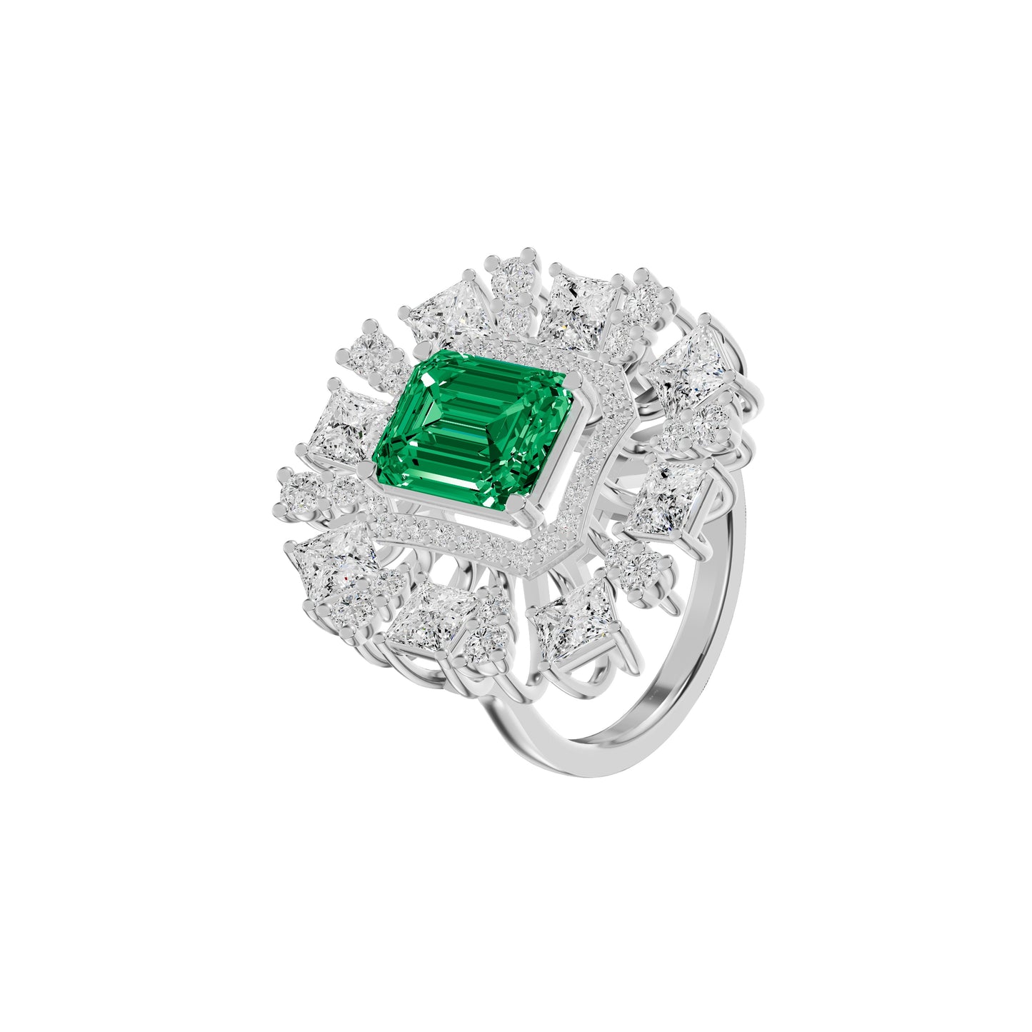 DLR002446 18 KT / White Gold / 18