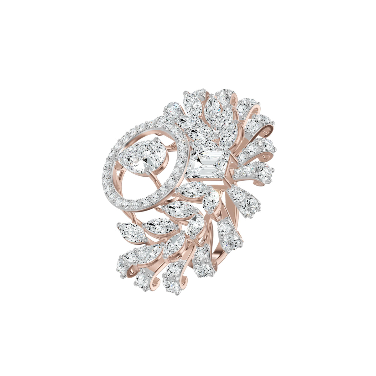 DLR002447 18 KT / Rose Gold / 18