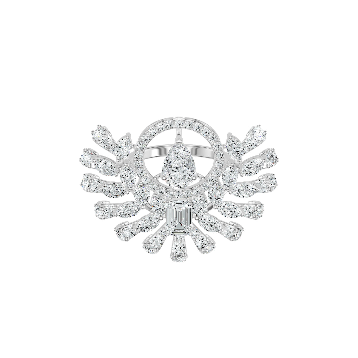 DLR002447 18 KT / White Gold / 18