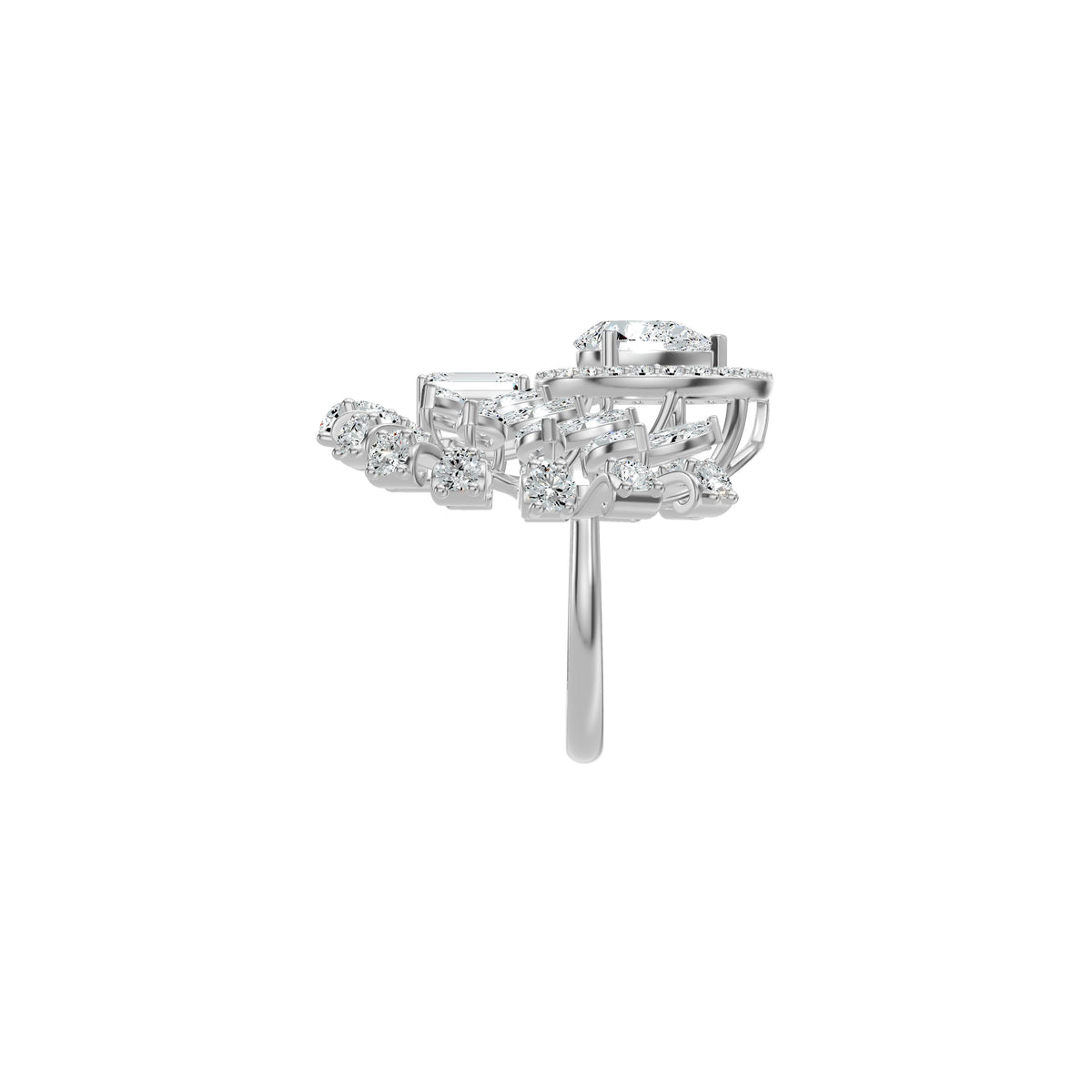 DLR002447 18 KT / White Gold / 18