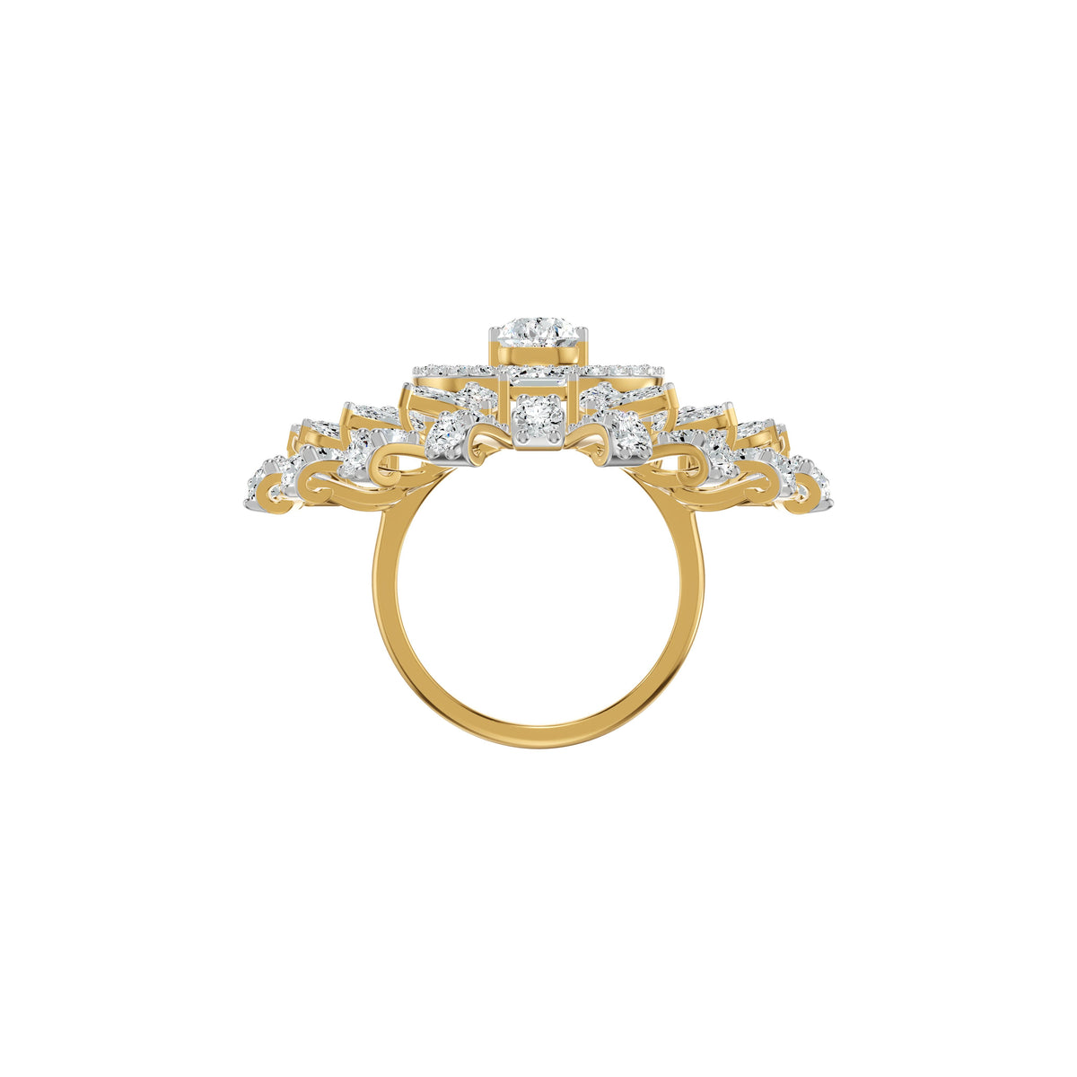 DLR002447 18 KT / Yellow Gold / 18