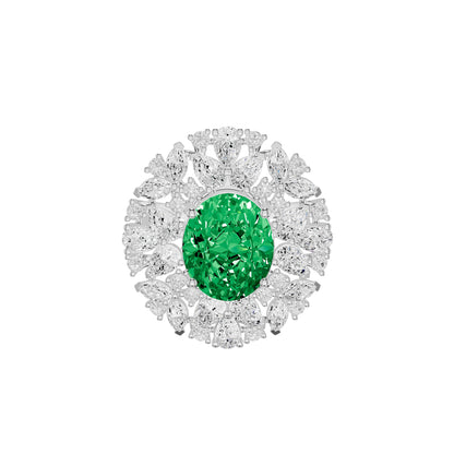 Esmira Crest Diamond Ring