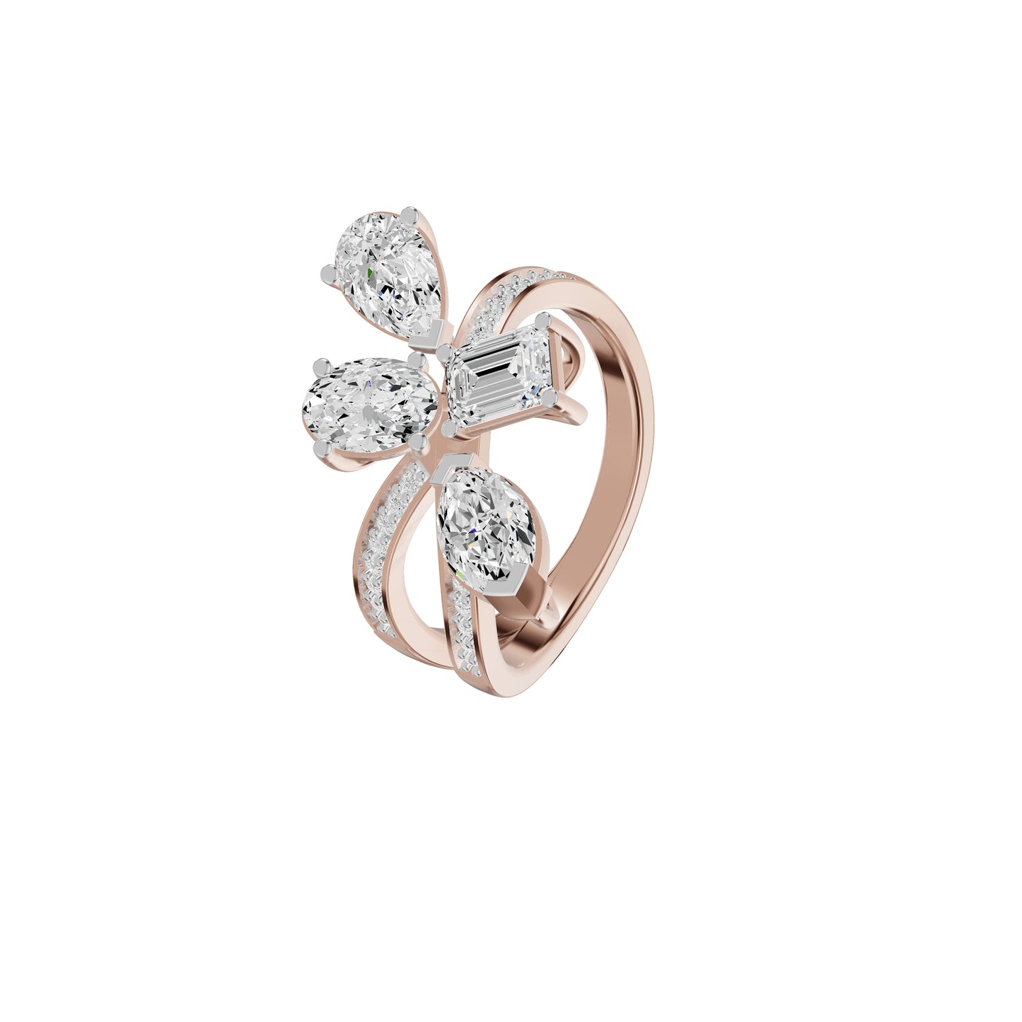 DLR002449 18 KT / Rose Gold / 18