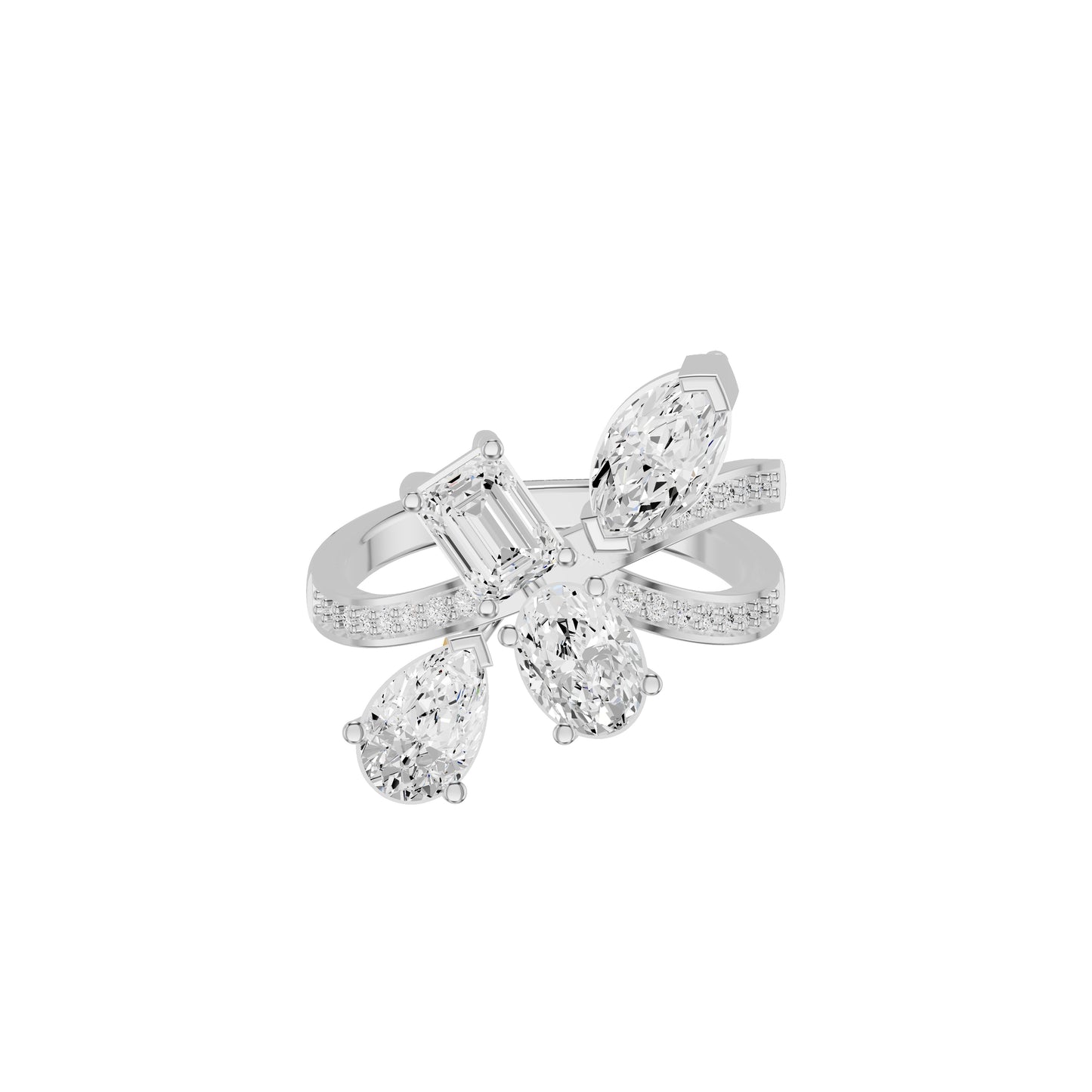 DLR002449 18 KT / White Gold / 18