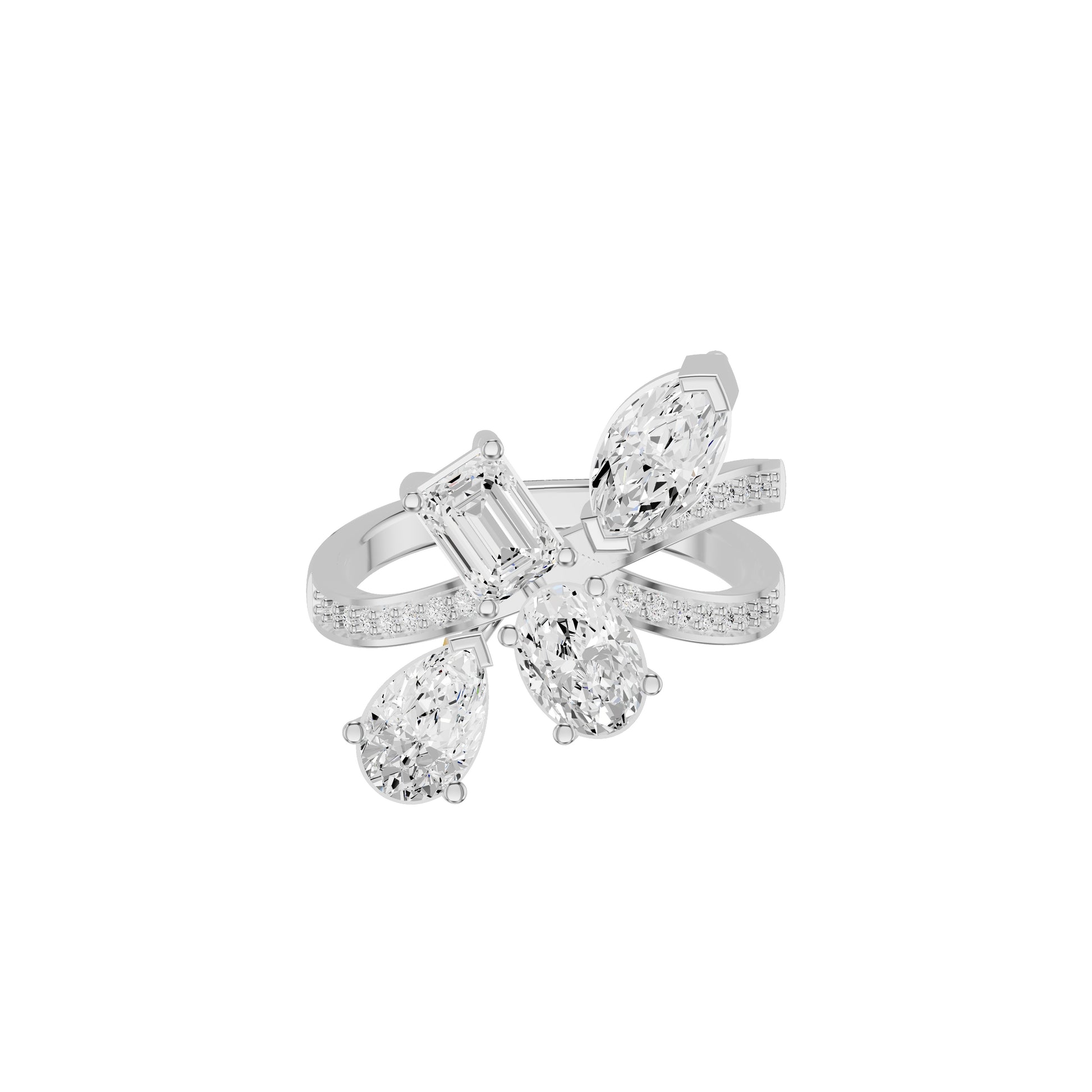 DLR002449 18 KT / White Gold / 18