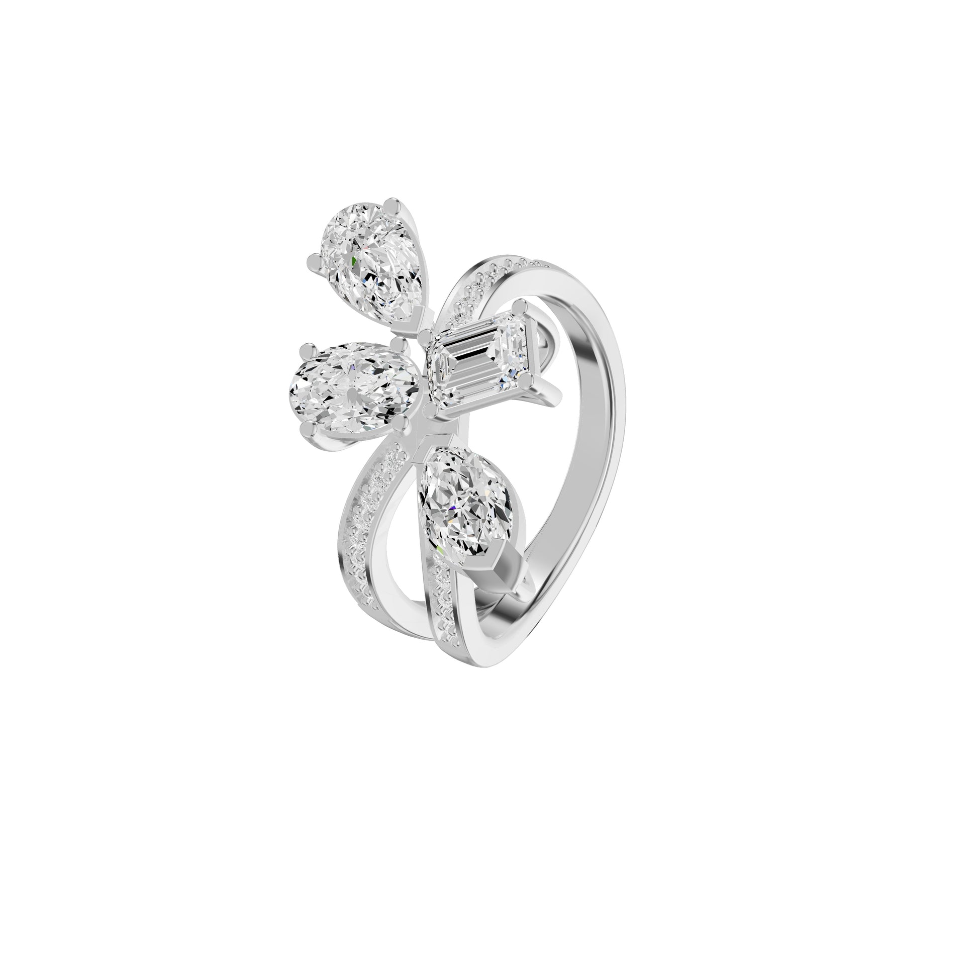 DLR002449 18 KT / White Gold / 18