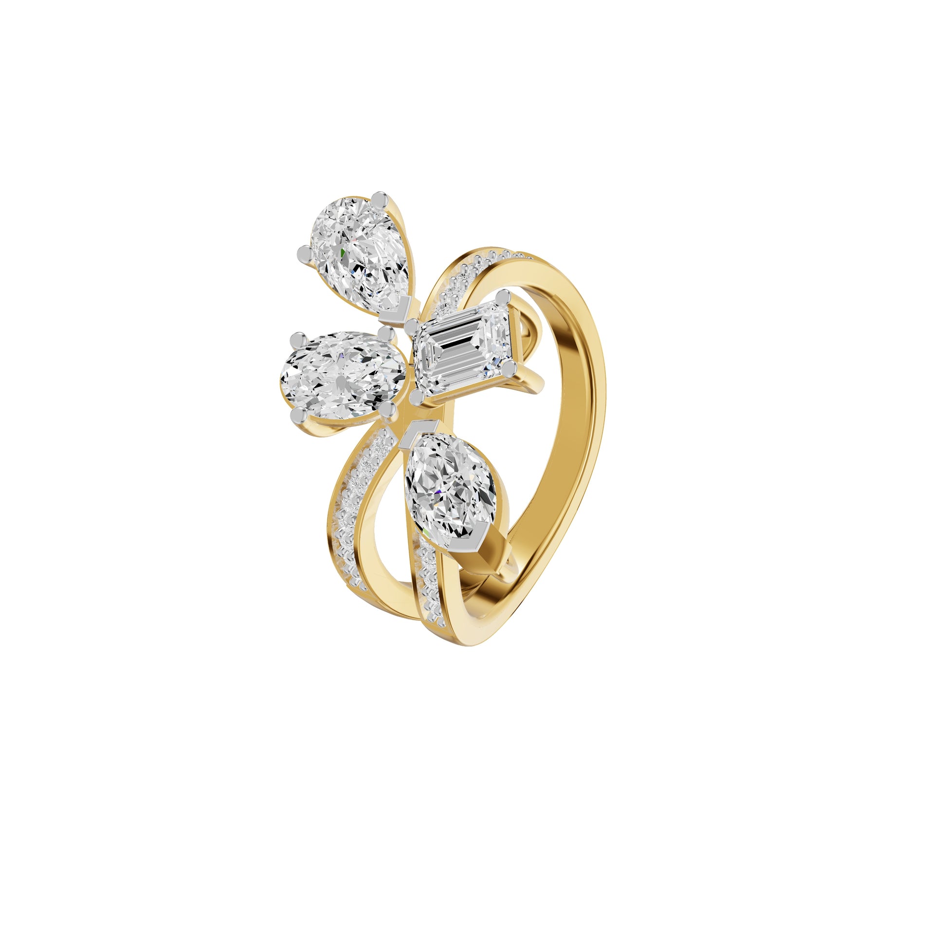 DLR002449 18 KT / Yellow Gold / 18