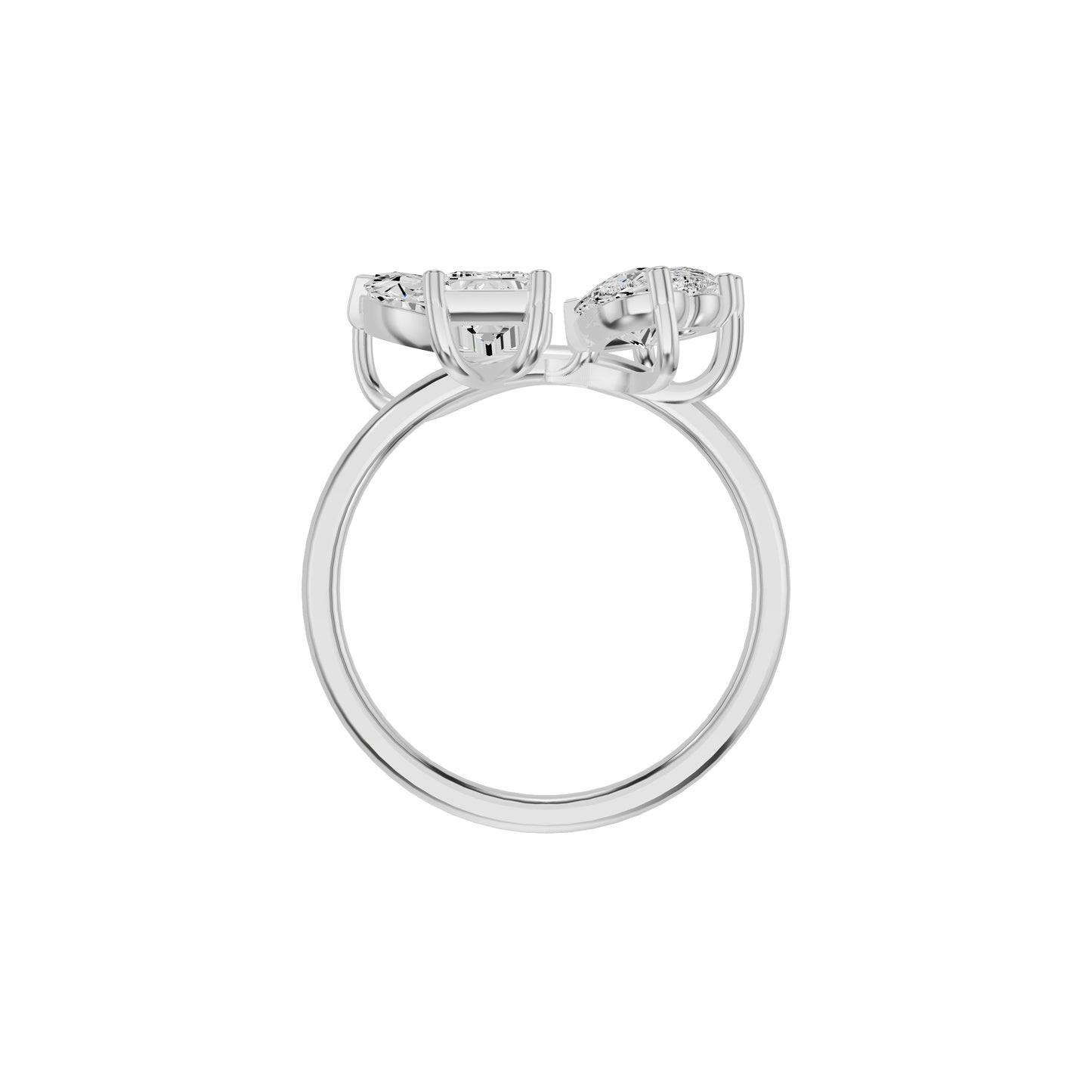 DLR002450 18 KT / White Gold / 18
