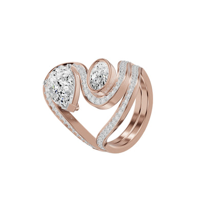 DLR002451 18 KT / Rose Gold / 18