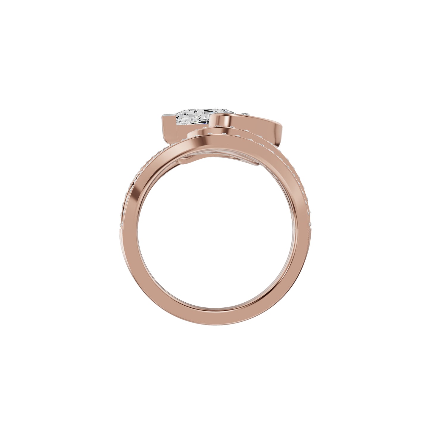 DLR002451 18 KT / Rose Gold / 18