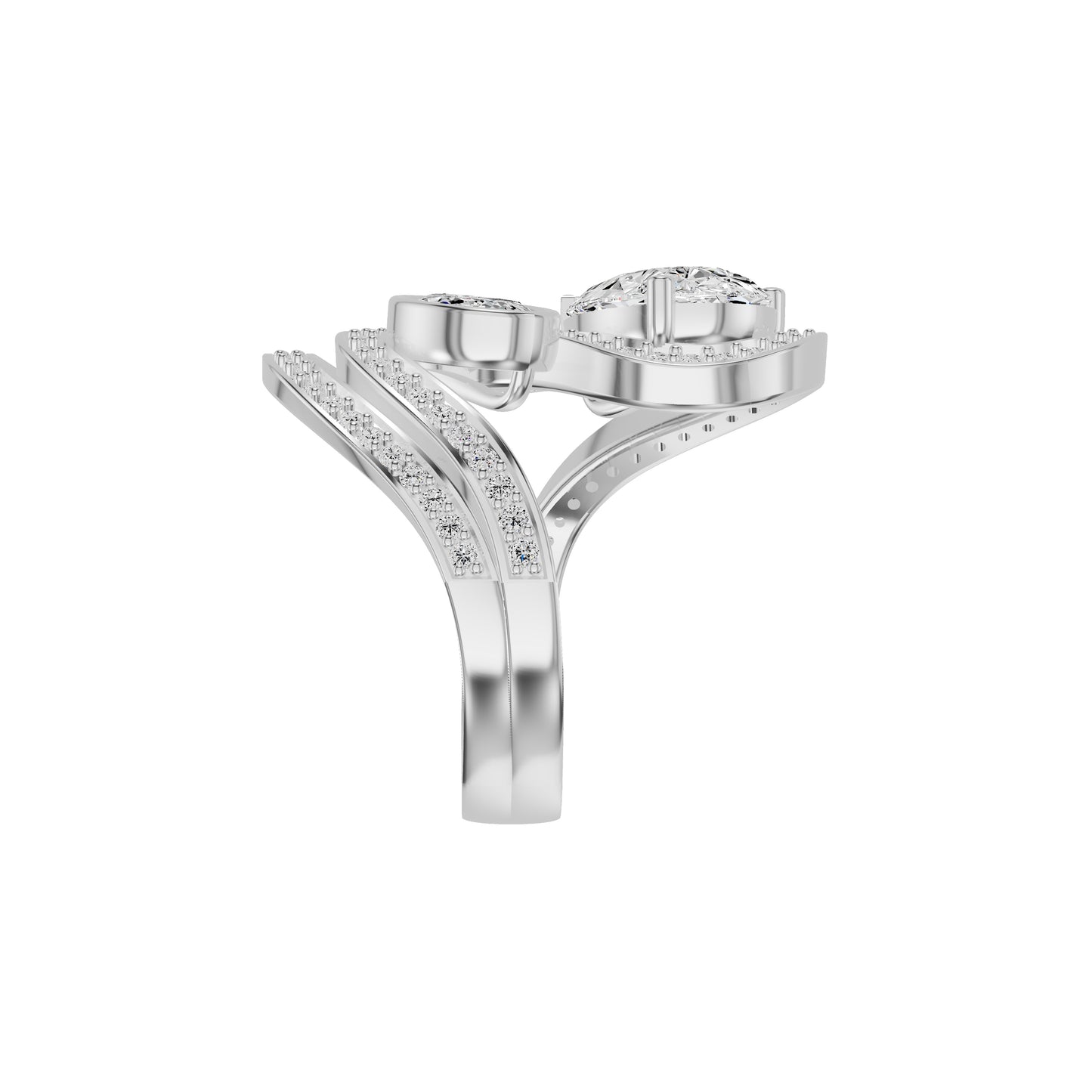 DLR002451 18 KT / White Gold / 18