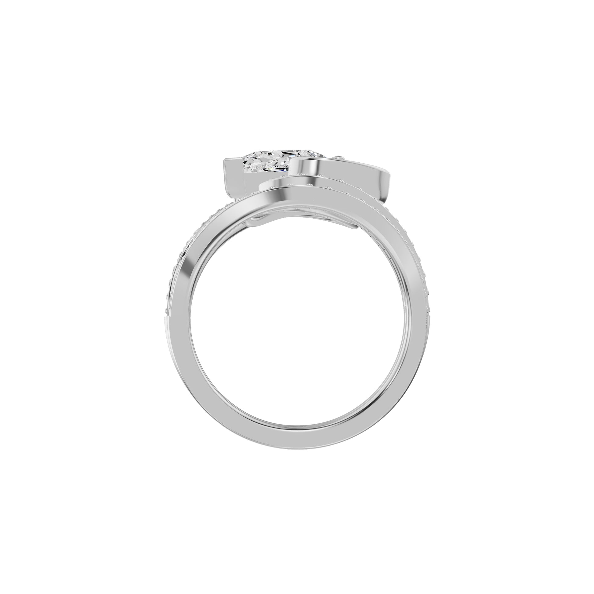 DLR002451 18 KT / White Gold / 18