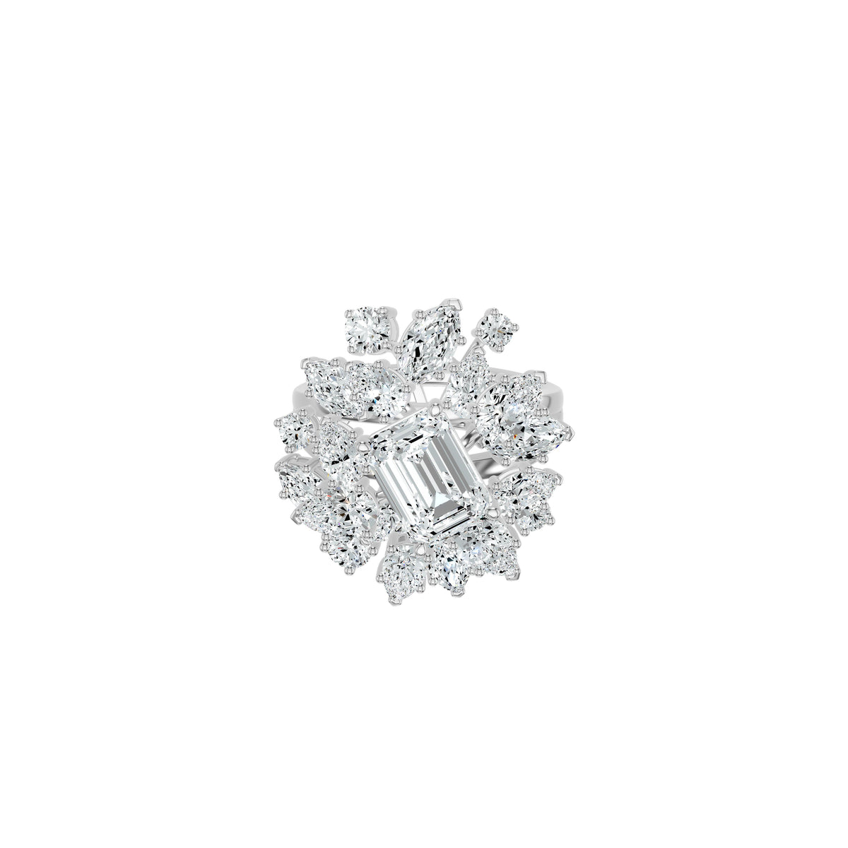 DLR002452 18 KT / White Gold / 18