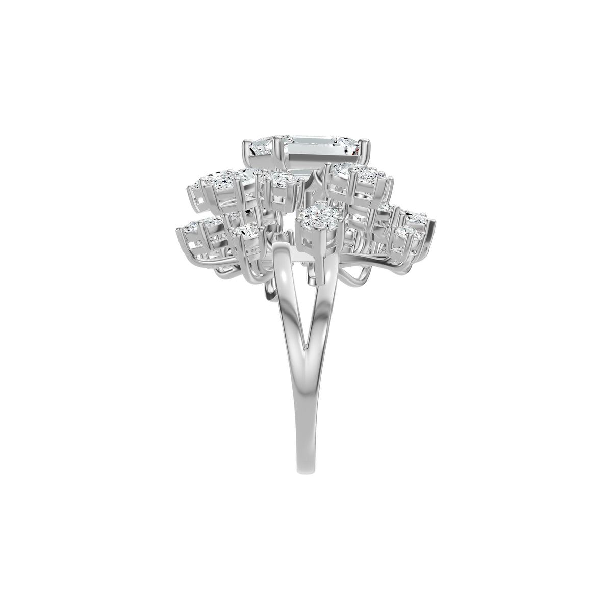 DLR002452 18 KT / White Gold / 18