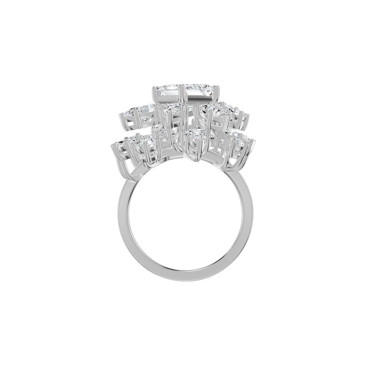 DLR002452 18 KT / White Gold / 18