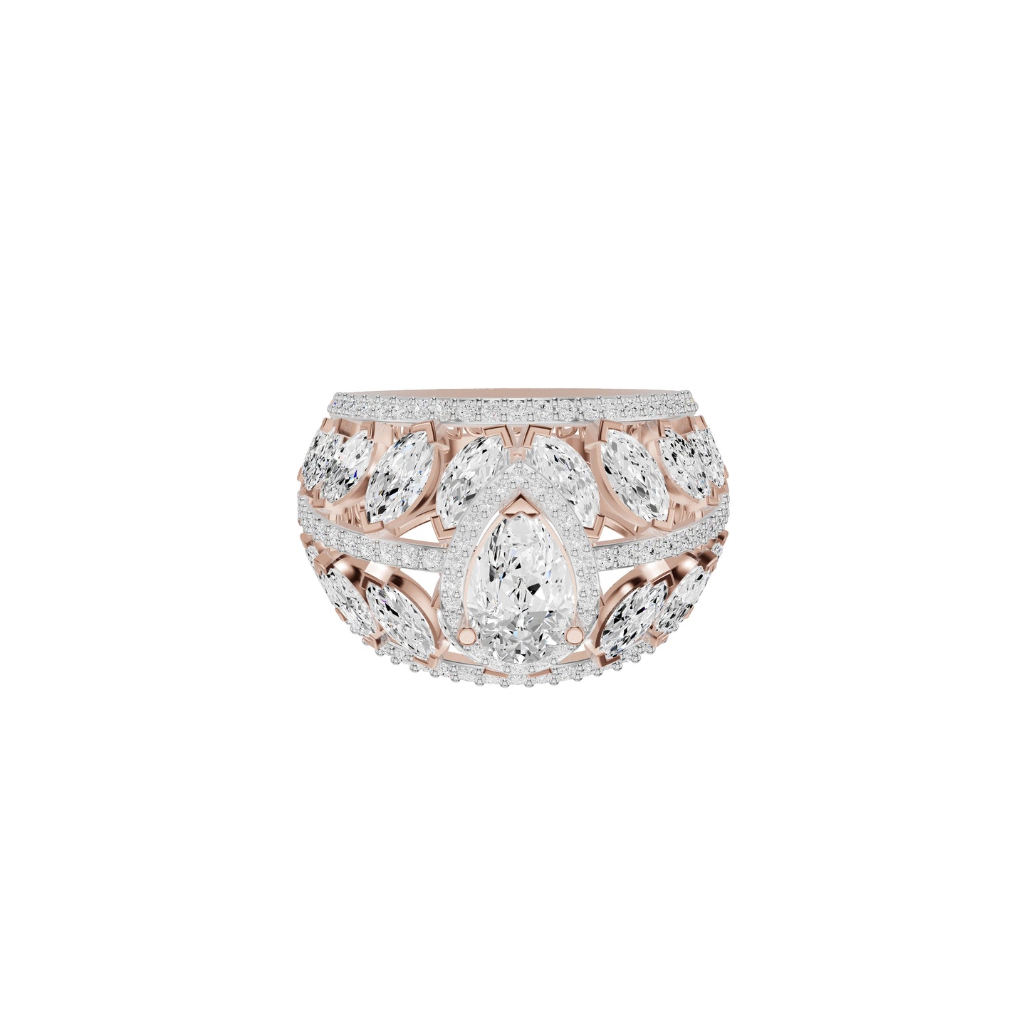 DLR002453 18 KT / Rose Gold / 18