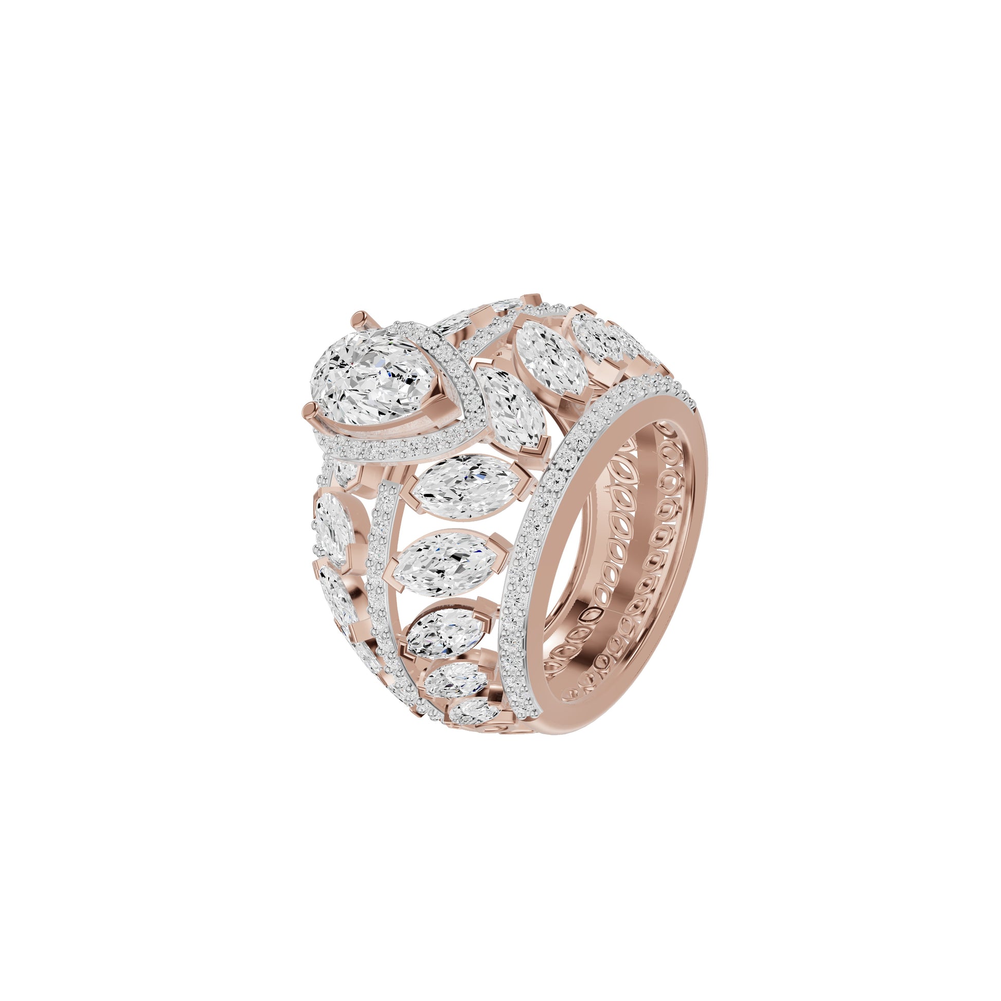DLR002453 18 KT / Rose Gold / 18