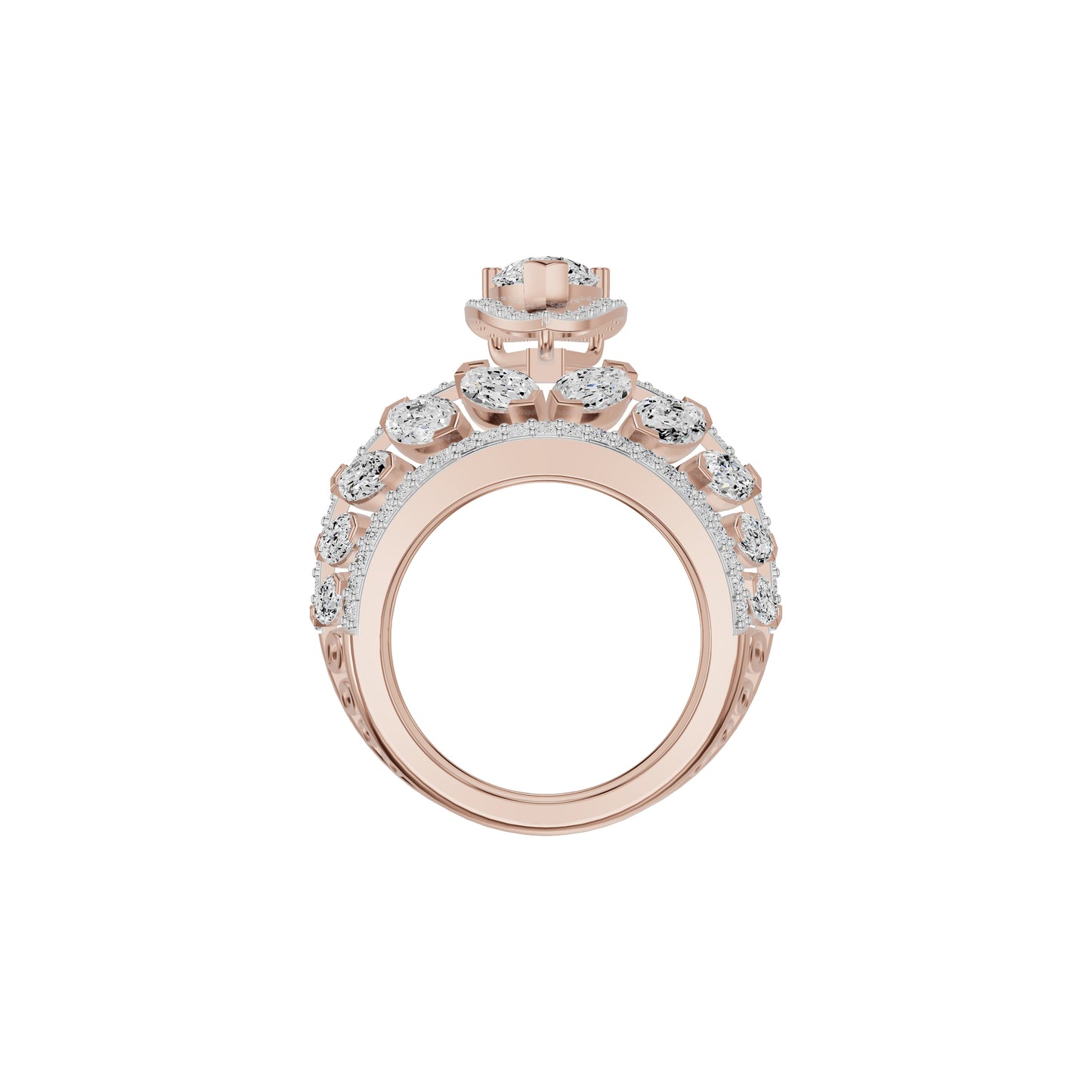 DLR002453 18 KT / Rose Gold / 18